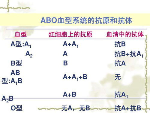 同种血型之间可以输血的原因